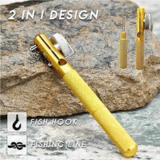 Fishing Knot Quick Tying Tool Line Clipper Snip Hook Nipper Tie Knotter Outdoor