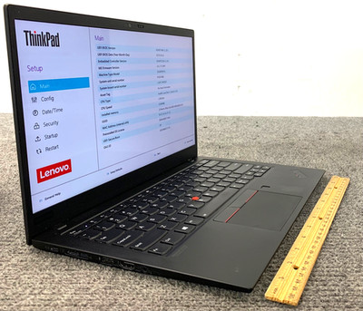 Lenovo ThinkPad X1 Carbon Gen 8 14'' i7-10610U 16GB RAM 1TB NVMe, Boots to BIOS