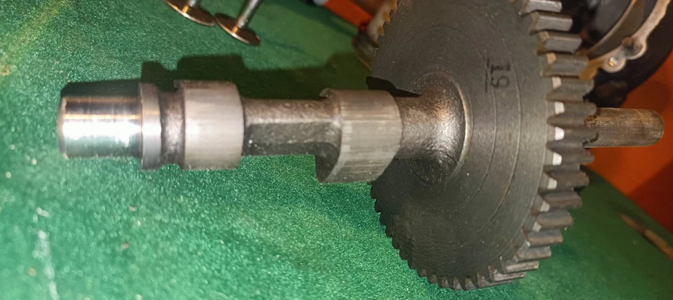 Motor Briggs And Stratton 5hp bloque corto doble eje/ext. Cam Foto 3 de 4