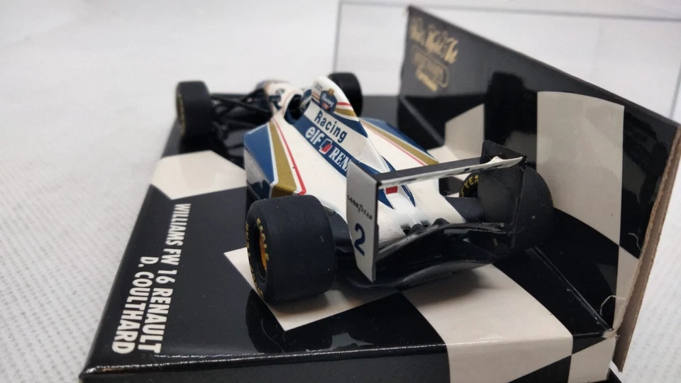 Minichamps WILLIAMS FW 16 RENAULT D. COULTHARD ED. LIMITATA 3.333 PZ. SCALA 1:43 - Immagine 3 di 3