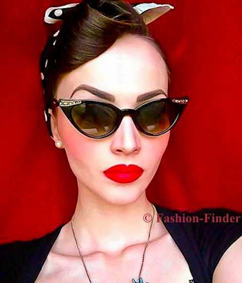 NEW lower price.Trendy & Sexy Vintage Cat Eye Sunglasses - 8 Fashion  Colors!