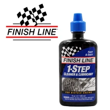 Finish Line 1-Step Cleaner and Lubricant for Bike Chains 4oz Fast and Easy