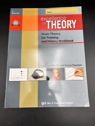 Excellence in Theory Music Theory, Ear Training, and History Workbook (Book One) - Picture 1 of 2