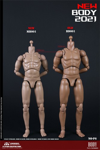 Coomodel 1:6 MB001 Standard männliche Figur Körper Puppe 12 Zoll Figur flexibles Spielzeug - Bild 10 von 12