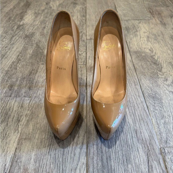 Christian Louboutin padre desnudo narciso 160 plataforma bombas 39,5 Foto 3 de 4