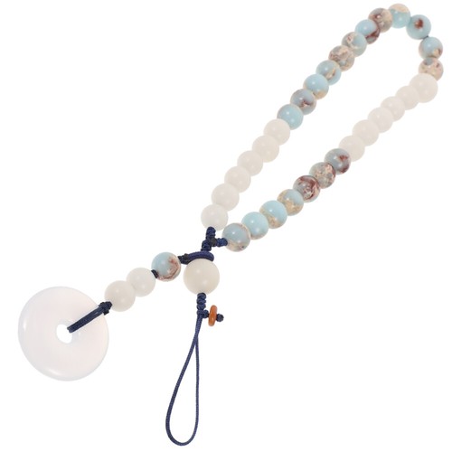 Jade Pendant Mobile Phone Chain Baby Miss Chinese Style Hanging Rope - 第 1/12 張圖片