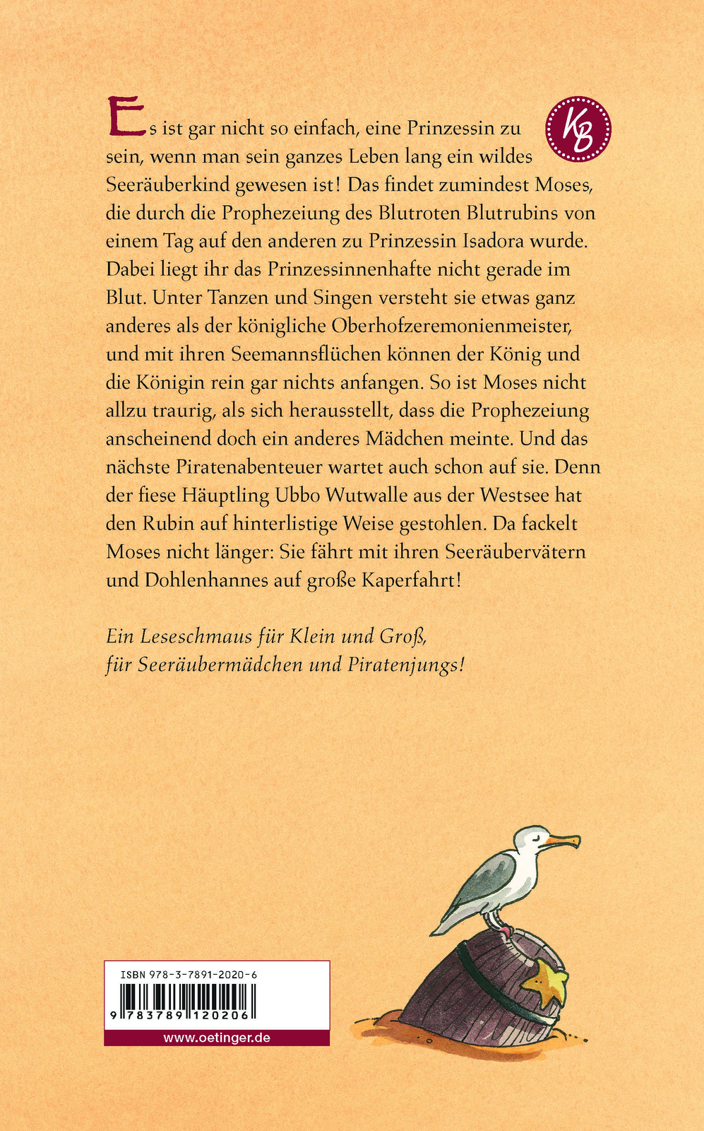 Thumbnail - Kirsten Boie; Barbara Scholz / Leinen Los, Seeräubermoses