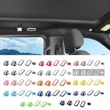 5pcs Interior Roof Hook & Reading Light Decor Cover Trim Set For Ford F150 2021+