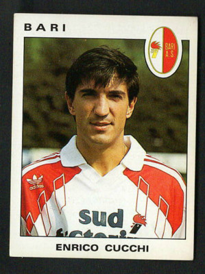 Panini Footballers 1991-92 No. 46 Cucchi Bari Figure New from Bag  