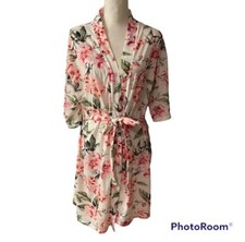 Show Me Your MuMu Women's One Size Floral Robe Bathrobe Belted