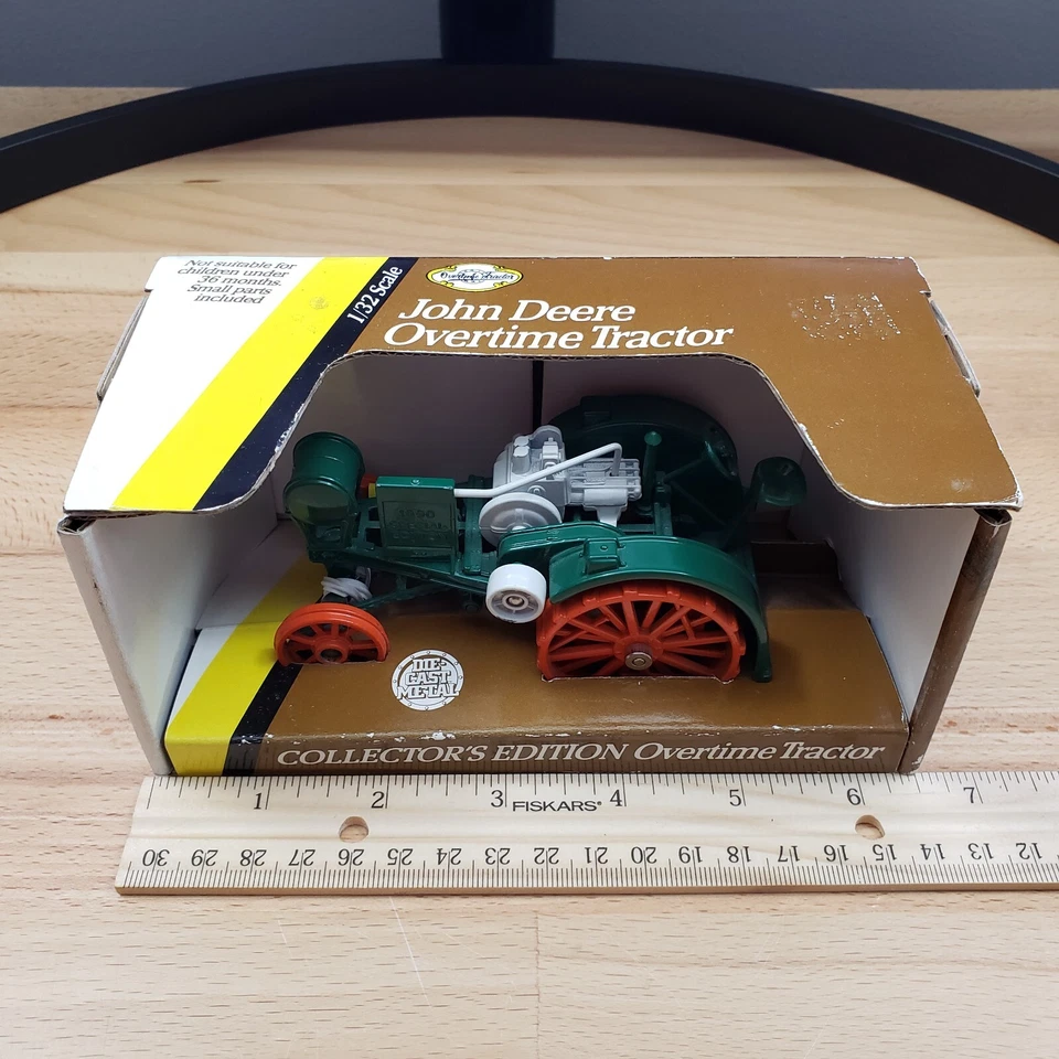 Ertl John Deere Overtime Tractor Blueprint Replica Toys Collector's Edition 1:32 - Image 3 of 4