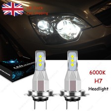 For Vauxhall Astra Corsa C D VXR Sri Gsi New H7 Xenon White LED Headlight Bulbs