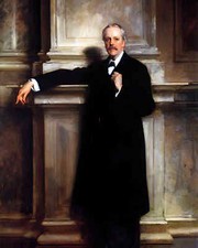 Arthur James Balfor 1908 dipinto di John Singer Sargent 8x10" stampa artistica