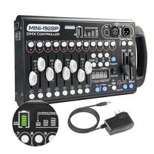 Battery Dmx Controller with Midi, Portable Dmx Controller for Moving Head Lig...