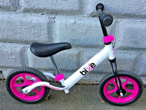 Pink \u0026 White Balance Bike for Kids 