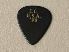 ERIC CLAPTON GUITAR PICK 1998 PILGRIM E.C. U.S.A. '98 CONCERT TOUR PLECTRUM RARE