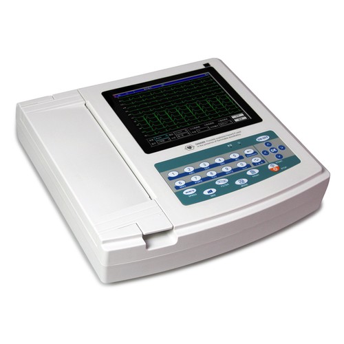 CONTEC ECG1200G Digital 12 channel lead EKG Electrocardiograph,printer paper - Picture 4 of 13