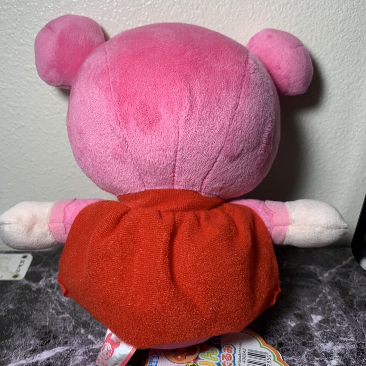 2013 SEGA Toys Anpanman Akachanman Beanie Plush 8