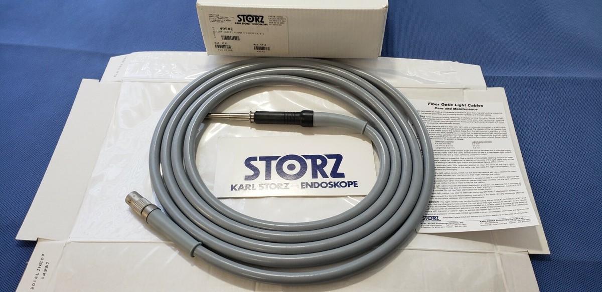 Karl Storz 495NE Fiber Optic Light Cord 4.8mm x 300cm | eBay