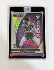 2020 21 Panini Flux JAMES WISEMAN Titan #11 Rookie Encased SILVER