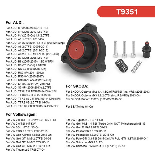 Upgrade Schubumluftventil T9351 für für Volkswagen Golf 6 7 Gti R 2.0 Tfsi Audi - Bild 2 von 22