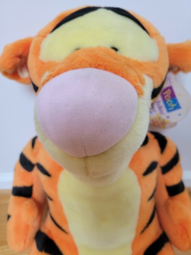 Vintage 2000 „My Talking Tigger“ sprechender Jumbo Plüsch 22 Zoll Disney Spielzeug „I TALK“ - Bild 5 von 12