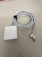 GENUINE Apple A1306 Mini Display Port to Dual-link DVI Adapter - White