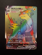 POKEMON TCG BOLTUND VMAX 267/264 SWSH FUSION STRIKE RAINBOW SECRET RARE!! on eBay