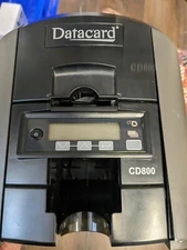 Datacard CD800 H1M1D1 - Dupex Thermal ID Card Printer w/Magnetic Encoding