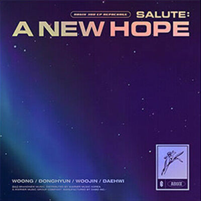 AB6IX SALUTE:A NEW HOPE 3rd EP Repackage Album HOPE VER CD+Photo Book+4 Card+etc