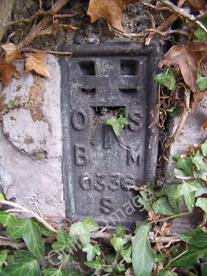 Foto 6x4 Unterputzhalterung S0336 bei Garth Gardens, Bangor diese Unterputzhalterung c2010