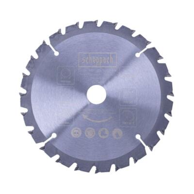 Scheppach HW Sägeblatt 160x20mm 24Z Kreissägeblatt für Kreissägen Tauchsägen
