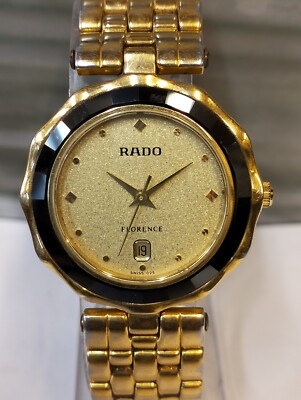 WRISTAWTCH QUARTZ GOLD DIAL 152.3687.2 SWISS UNISEX ADULTS FULL WORKING VINTAGE