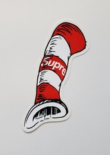 Supreme Cat in the Hat Sticker Dr. Seuss 