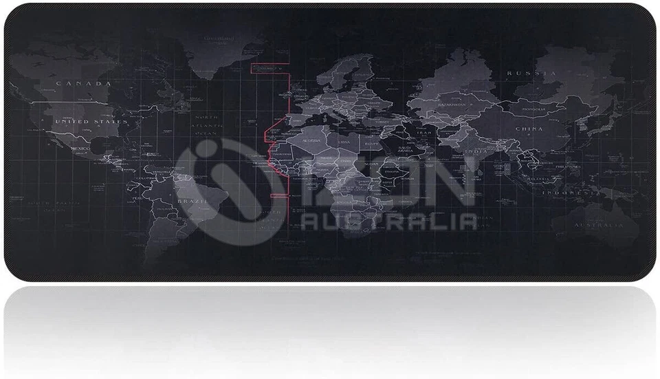 50X100cm Large World Map Mousepad Game Laptop Computer Mouse Keyboard Pad Mat - image 4 of 4