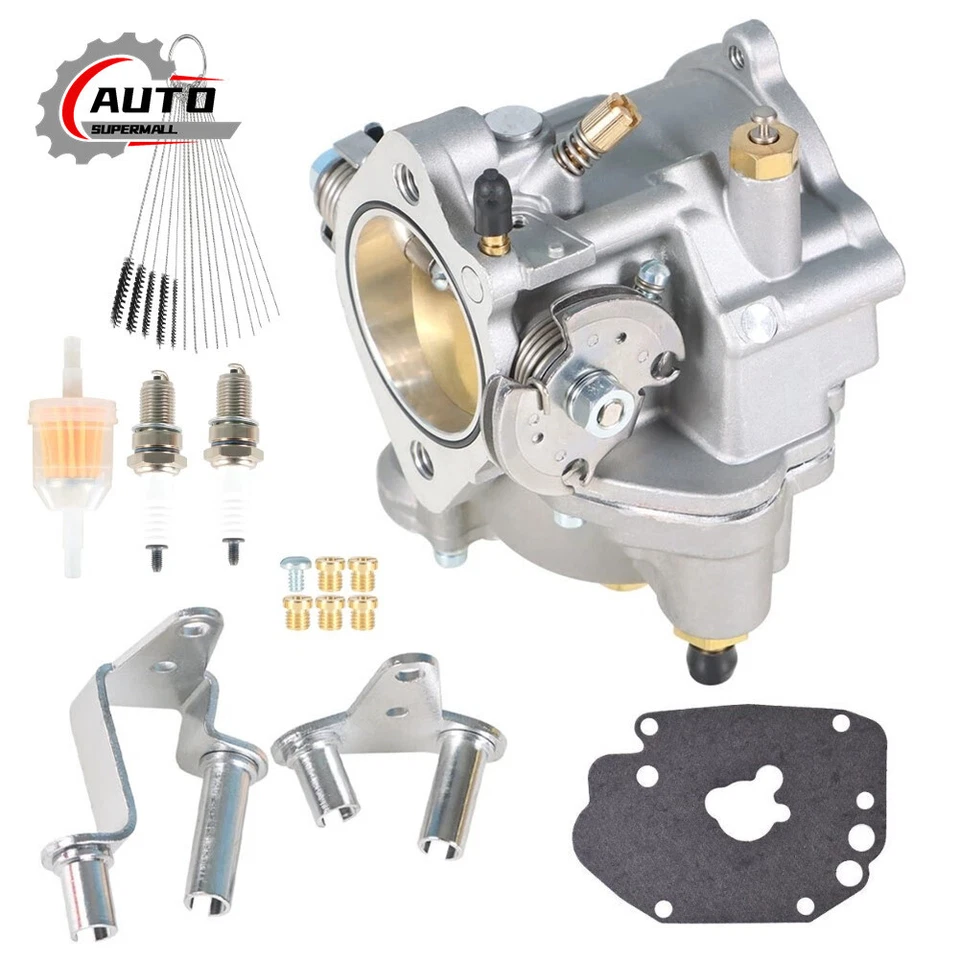 Carburetor for S&S Cycle Super E Shorty Carb Big Twin Sportster &Intake Manifold Foto 2 de 4