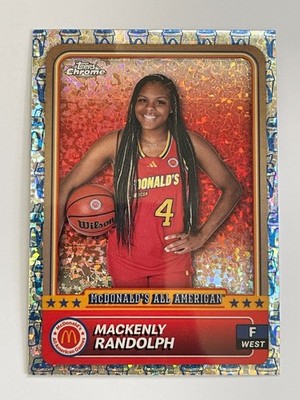 2024 Topps Chrome McDonald's Louisville Mackenly Randolph McFlurry Refractor #71