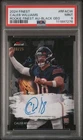 2024 Topps Finest RC Caleb Williams Black Geometric Auto 10/25 PSA 9 Mint