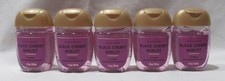 Bath & Body Works PocketBac Hand Gel Set Lot Set of 5 BLACK CHERRY MERLOT