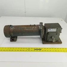 Falk 206WBM1A Omnibox 50:1 Ratio Worm Gear Reducer 0.57HP 180VDC 34.5RPM Output