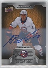 2023-24 Upper Deck Engrained Rookies Auto Samuel Bolduc #112 Auto g6p