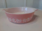 Vintage Pyrex 471 (1 pint) Pink Gooseberry Casserole Dish
