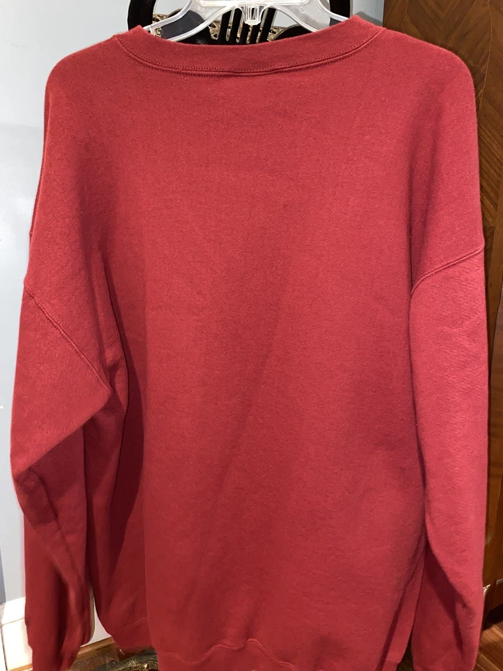 Usado en Excelente Condición!¡En Excelente Condición!-Sudadera Starter Para Hombre Auténtica Edición del Equipo 49ers Cuello Redondo Talla XL Foto 4 de 4