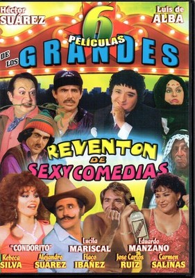 6 Peliculas Grandes - Revention De Sexy Comedias (Spanish 3 DVD Set, 2008) NEW
