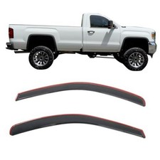 In Channel Window Visors Compatible with 19-25 Chevy Silverado GMC Sierra
