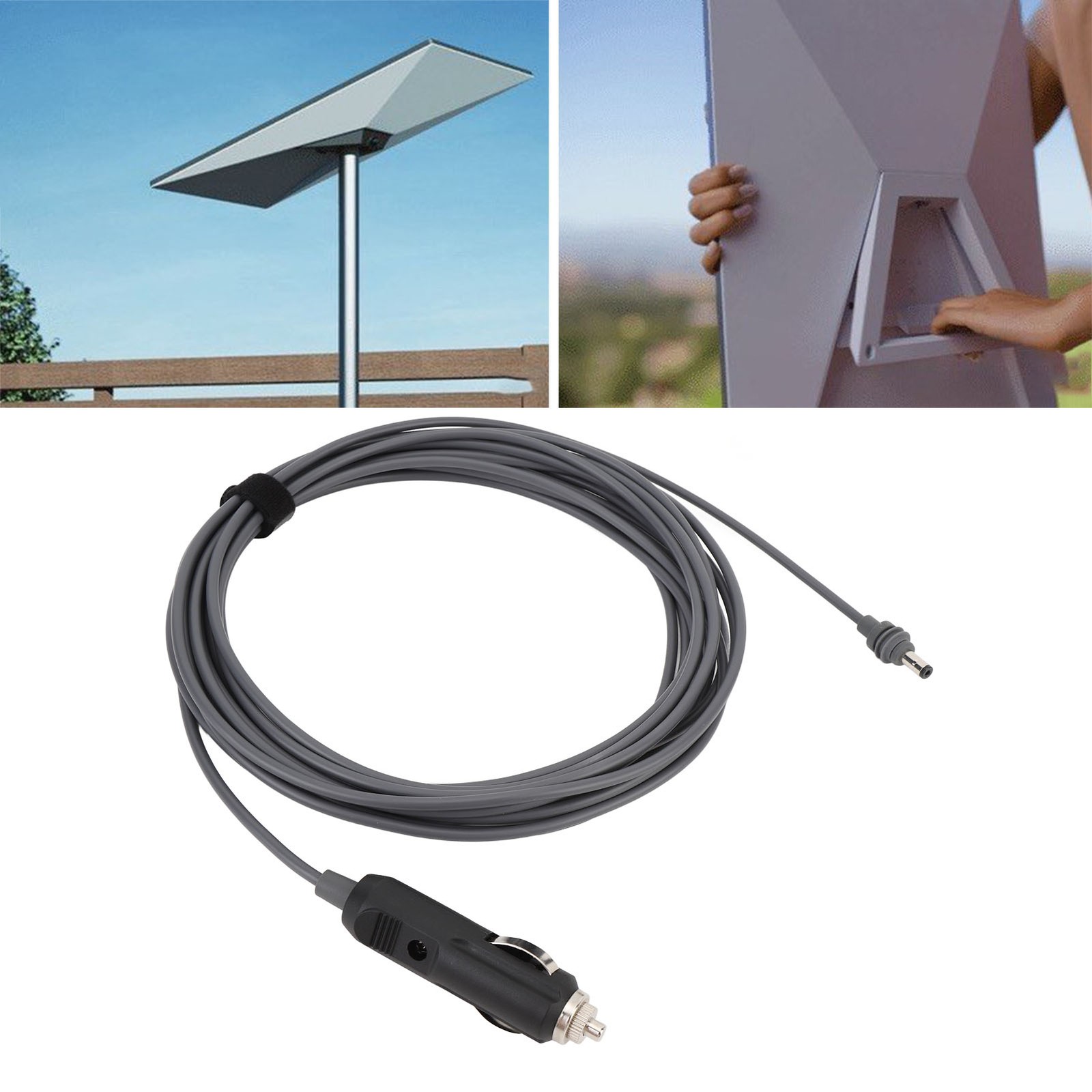 New Car DC Extension Cord DC Car Power Cable Long Lifespan For Mini Satellite