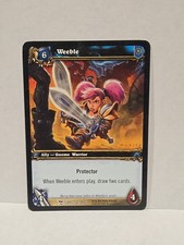 Weeble World Of Warcraft TCG March Of The Legion Regular Common