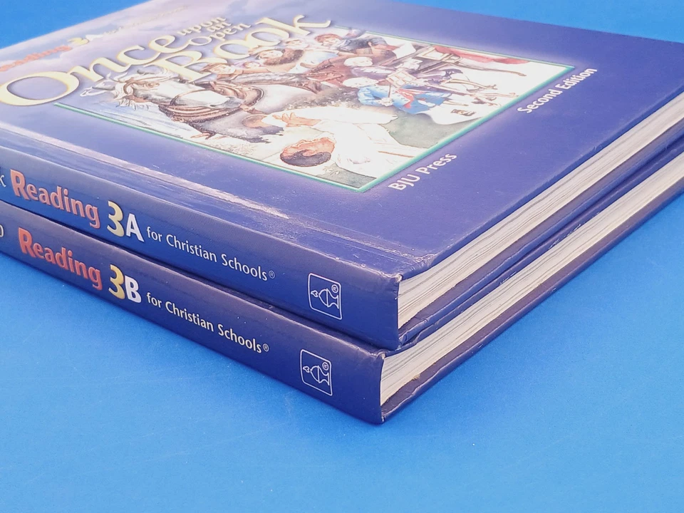 BJU Press, Grade 3 Readers, Set Of 2: 3A,3B, Hardback, 2nd Edition VG Condition. - Image 4 of 4