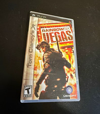 Tom Clancy's Rainbow Six: Vegas Sony PSP UMD Ubisoft T Teen Rainbow Six Series