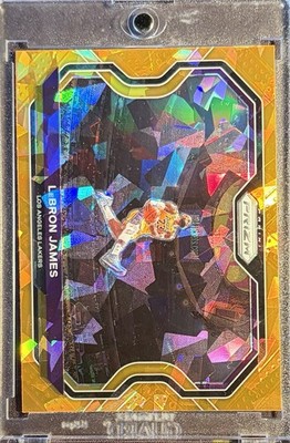 LeBron James 2020-21 Panini Prizm Basketball #1 Orange Ice Kobe Bryant Tribute